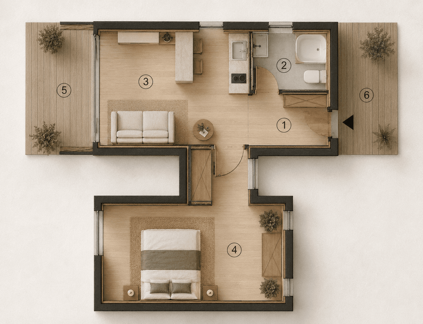 Oryen 3D floor plan